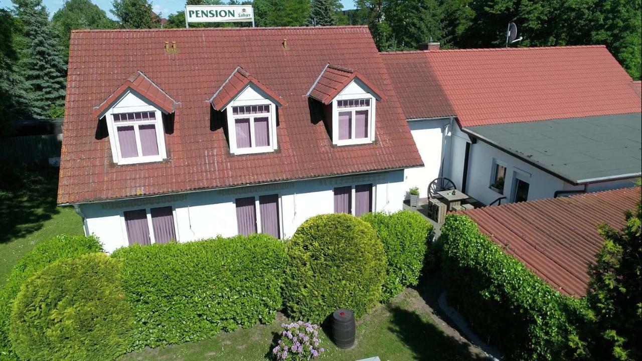 Pension Zum Lindeneck Lübz Eksteriør bilde